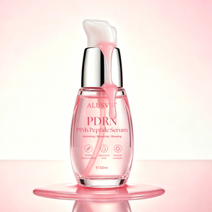Private Label PDRN Salmon DNA Pink Peptide Face Serum