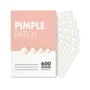 Custom Logo Invisible Ultra-thin Hydrocolloid Pimple Patch Acne Waterproof Breathable Salicylic Acid Tea Tree Oil Sticker Dots
