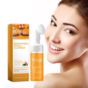 Organic Turmeric Vitamin C Ceramide Facial Cleanser Deep Cleansing Moisturizing Foam