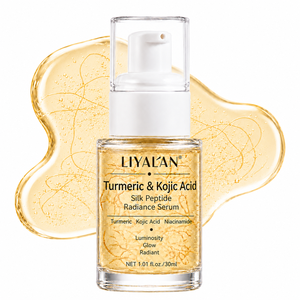 Private Label Turmeric Kojic Acid Silk Peptide Serum