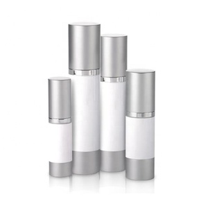 Luxury White Airless Pump Bottle