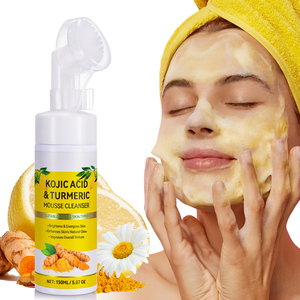 YECUCE 150ml Kojic Acid Turmeric Cleansing Mousse Pore Exfoliating Face Wash