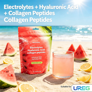 Nutricosmetics Hydration Collagen Peptides Electrolyte Powder