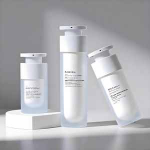 WOGU White Frosted Double Wall Airless Bottle