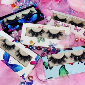 Beauty Supplies Qingdao 25mm Mink Eyelash Vendors Wholesale Lashes 5d Mink